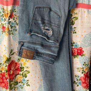 American Eagle Hi rise skinny stretch jeans size 12